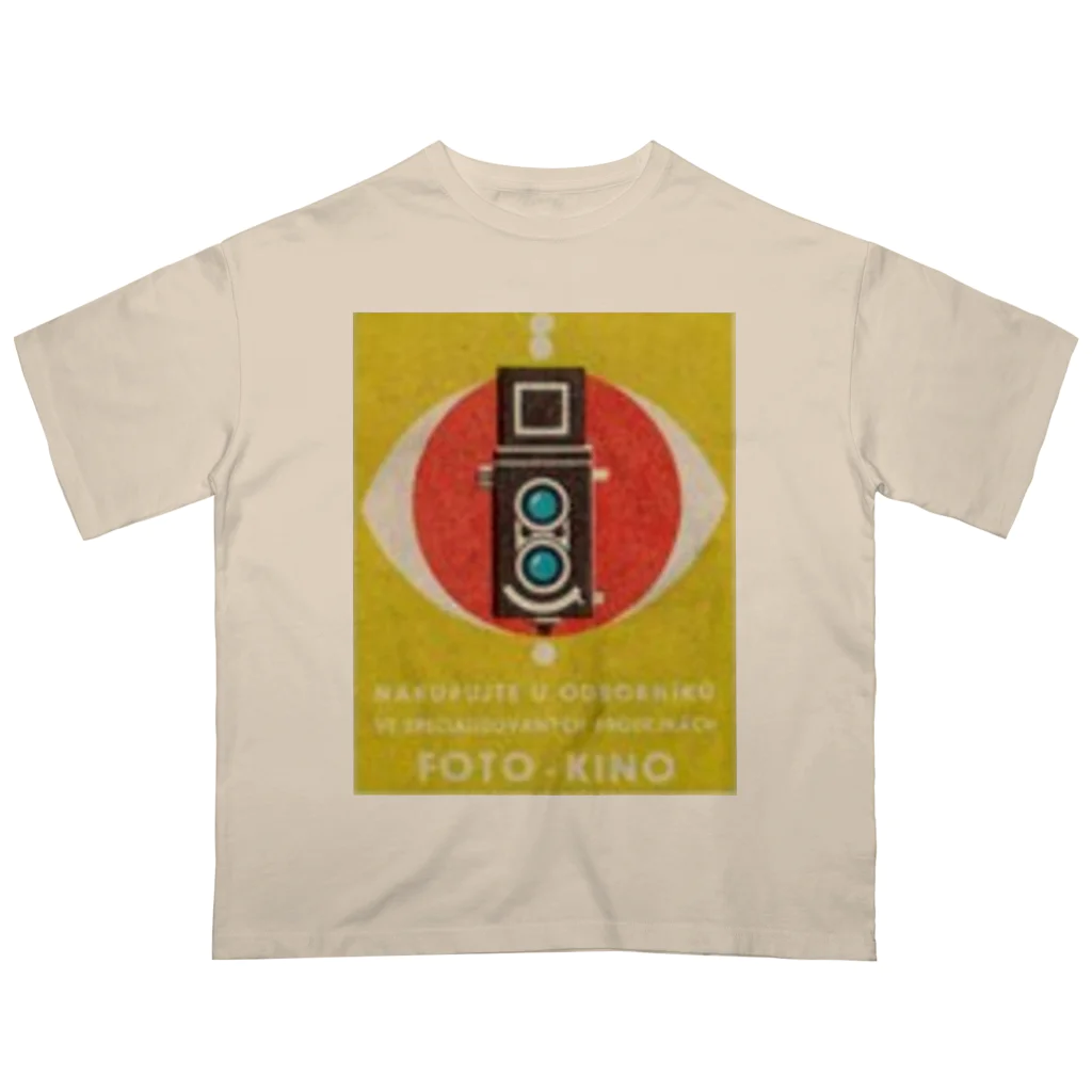 YS VINTAGE WORKSのチェコ　二眼カメラ オーバーサイズTシャツ