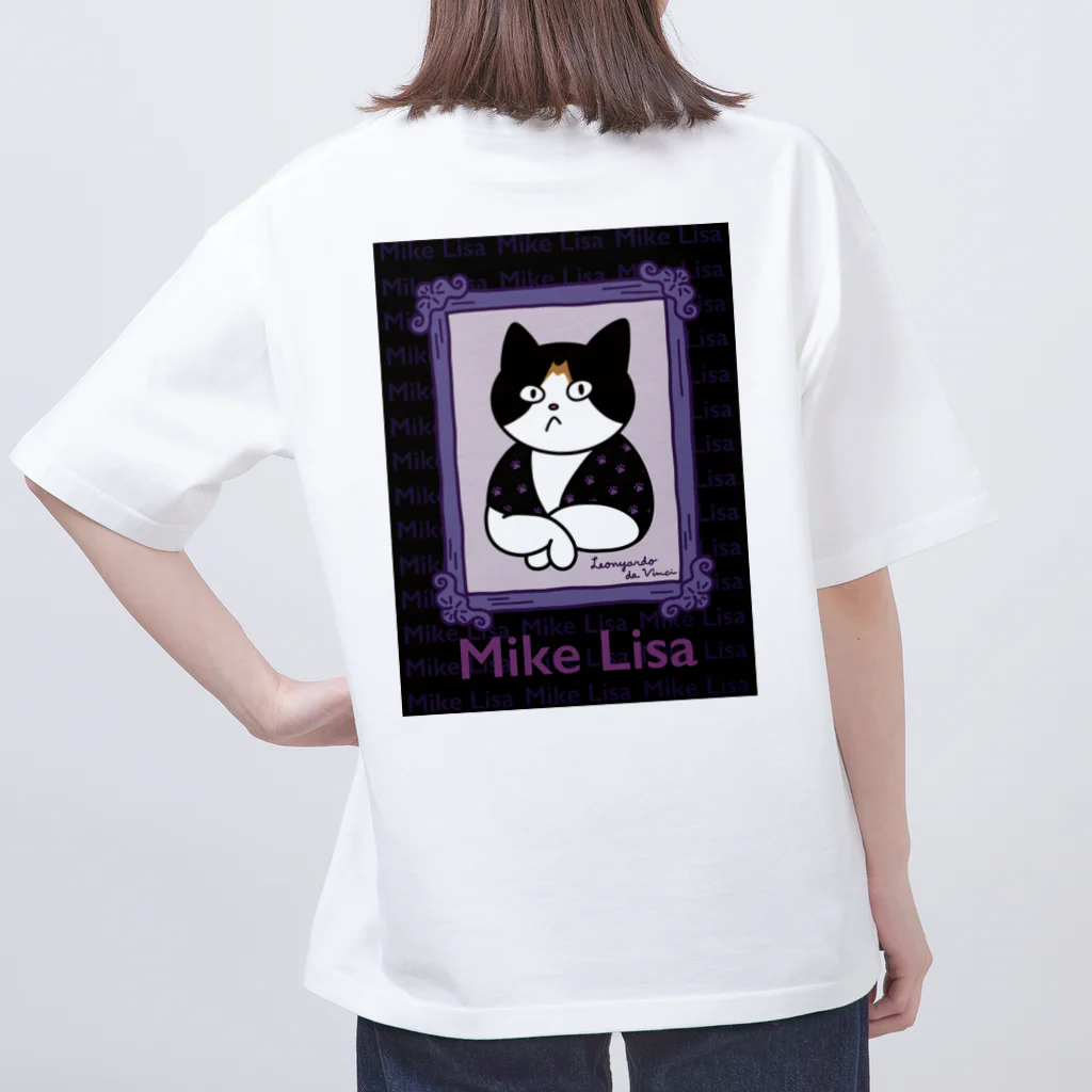 Metime Designs ☆ みぃたいむデザインのMike Lisa ☆彡みけリサ 〈カラー〉  オーバーサイズTシャツ