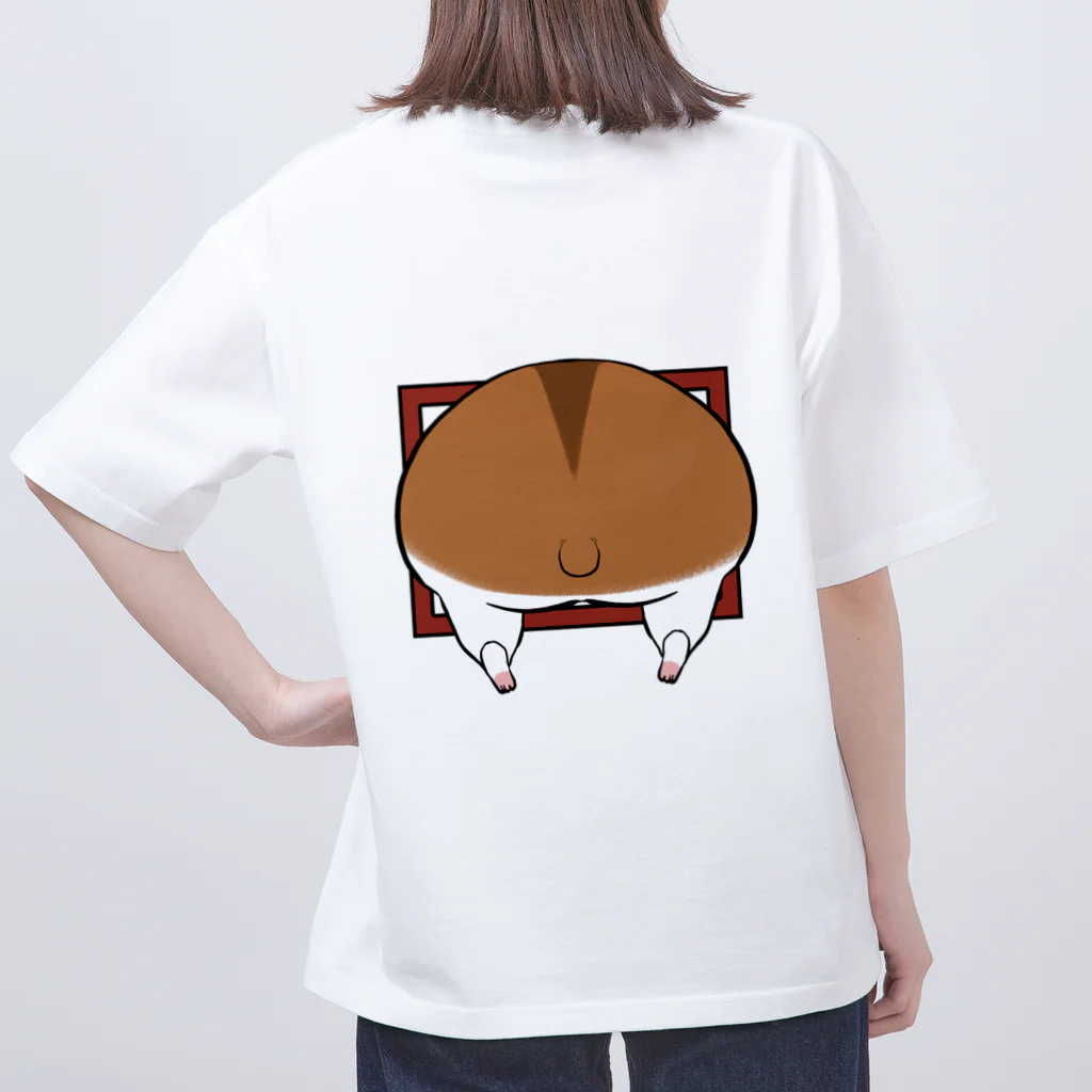 ゆきみの窓ハム オーバーサイズTシャツ