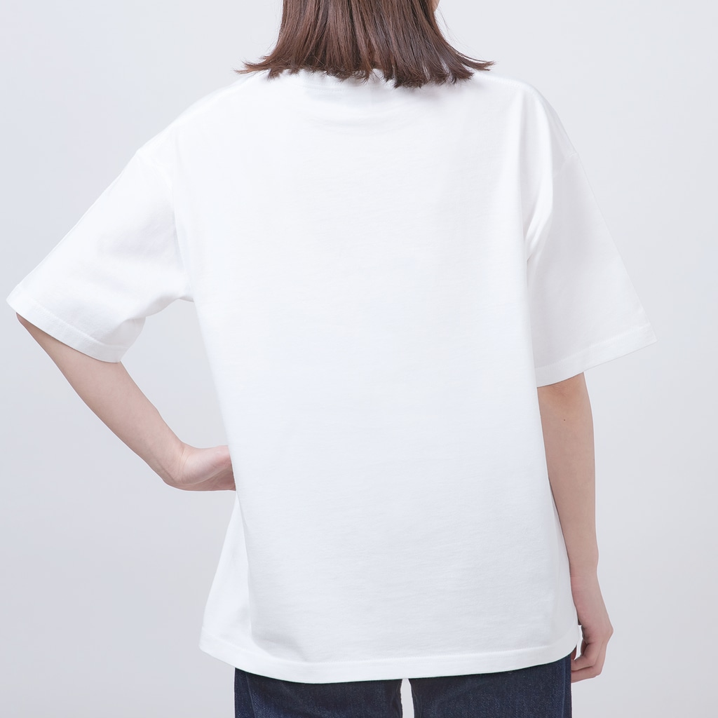Teal Blue Coffeeのご飯の時間_PINK Ver. Oversized T-Shirt
