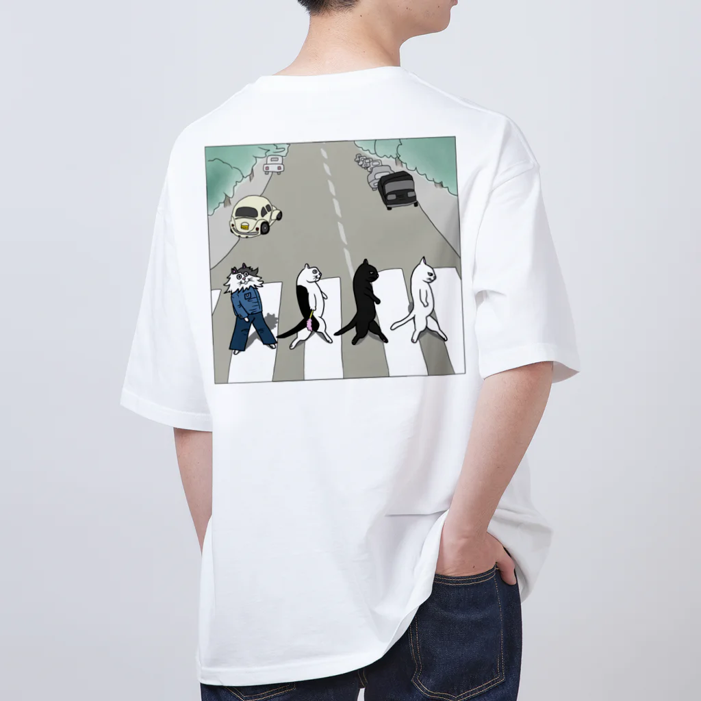 にゃんまるけのにゃーとるず Oversized T-Shirt