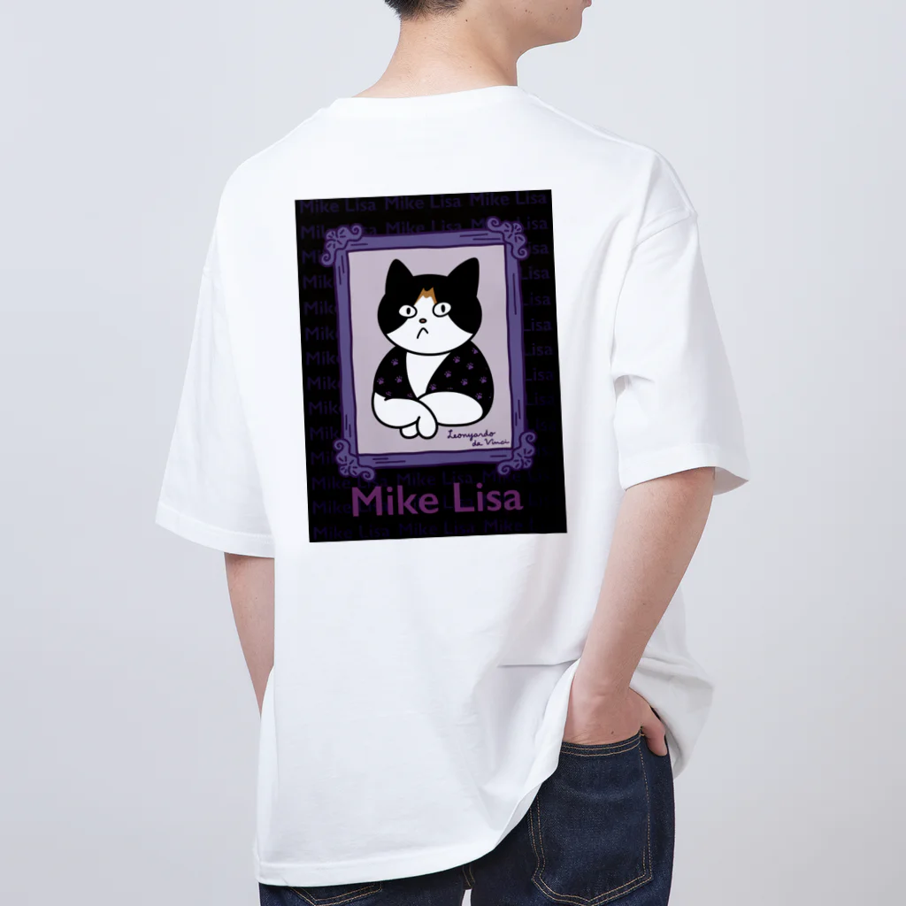 Metime Designs ☆ みぃたいむデザインのMike Lisa ☆彡みけリサ 〈カラー〉  オーバーサイズTシャツ