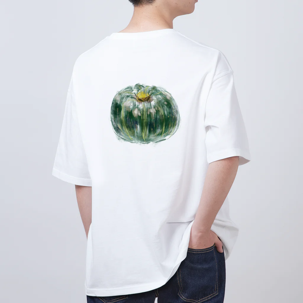 akane_art（茜音工房）のベジタブルT（カボチャ） Oversized T-Shirt