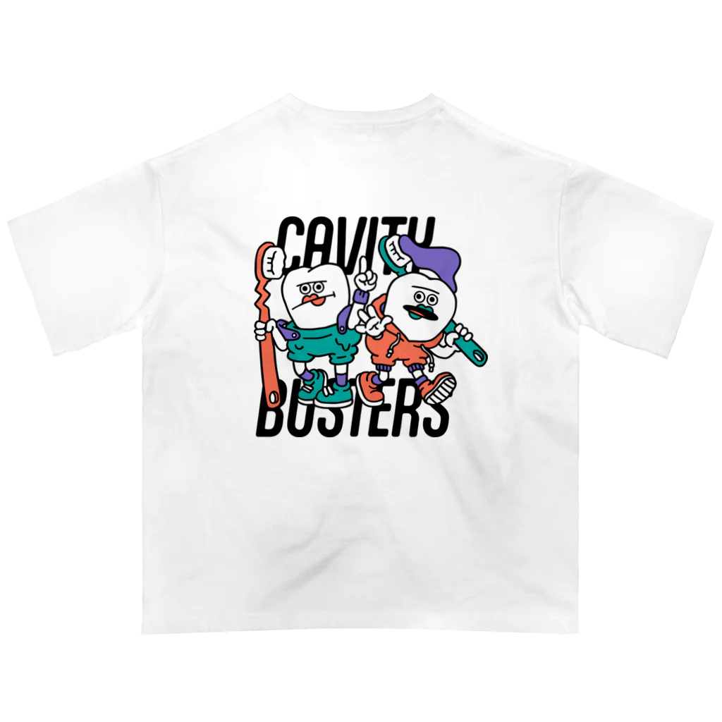 KAMENOCO SHOPのCAVITY BUSTERS オーバーサイズTシャツ