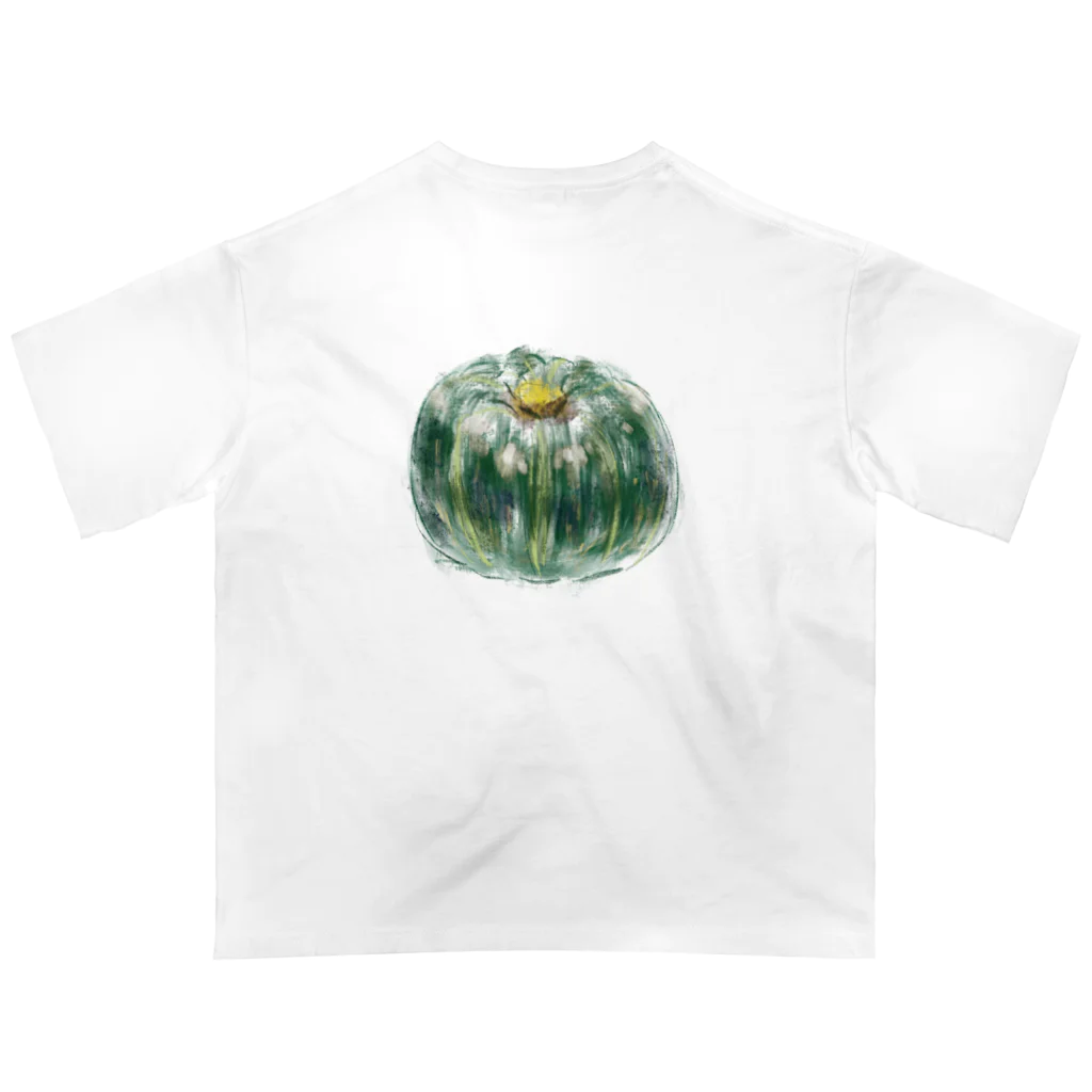 akane_art（茜音工房）のベジタブルT（カボチャ） Oversized T-Shirt