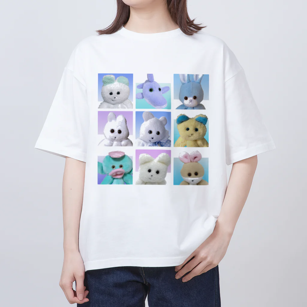 くまきちショップやさんのクマキチトロピカル Oversized T-Shirt