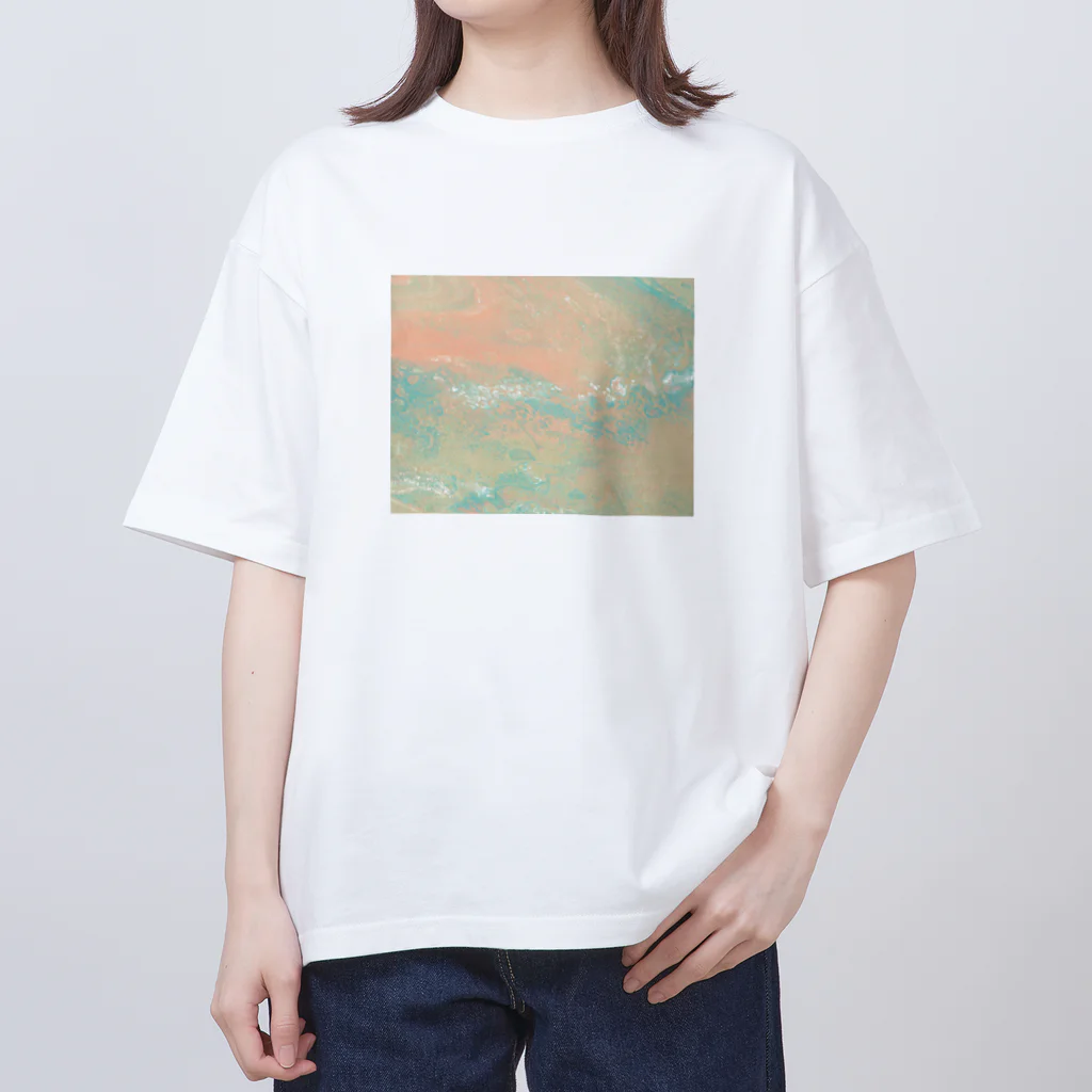 天宮エリカの気分は印象派っぽい オーバーサイズTシャツ