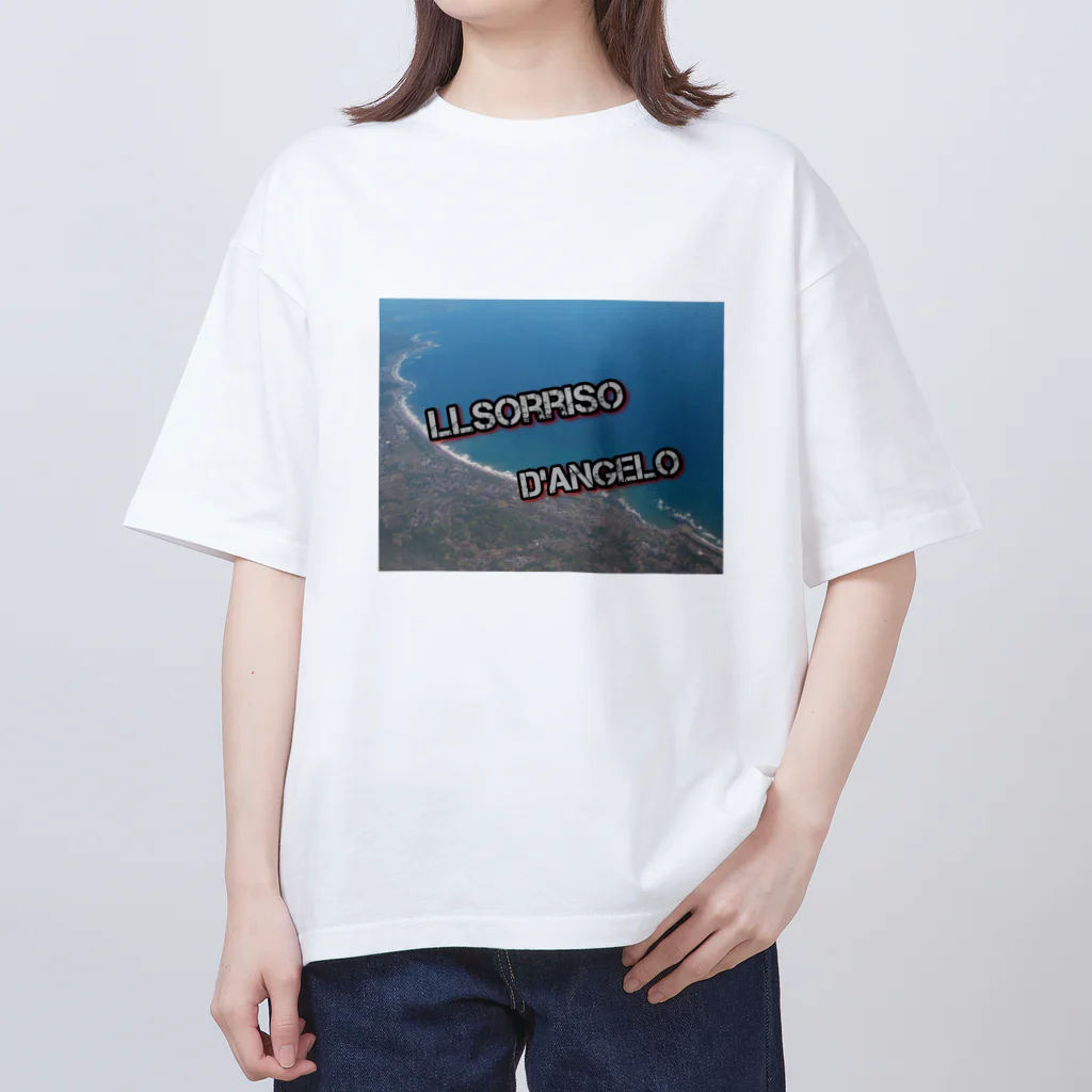 K&Kの上空からの景色(文字あり) Oversized T-Shirt