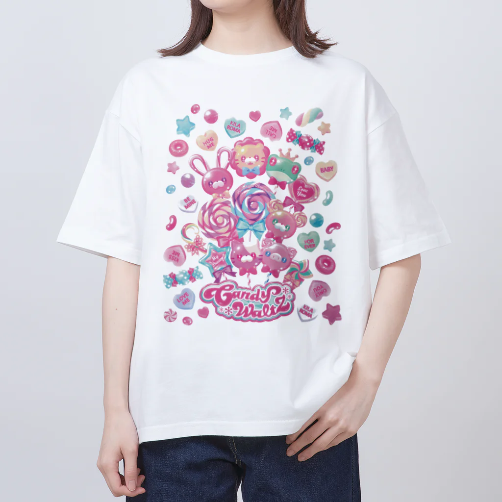 キラロマのCandy Waltz No.01 オーバーサイズTシャツ