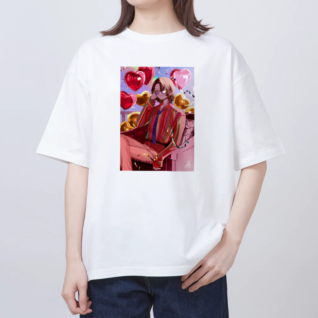 maruimaru. shopの足立いまる2022年誕生日イラストグッズ Oversized T-Shirt