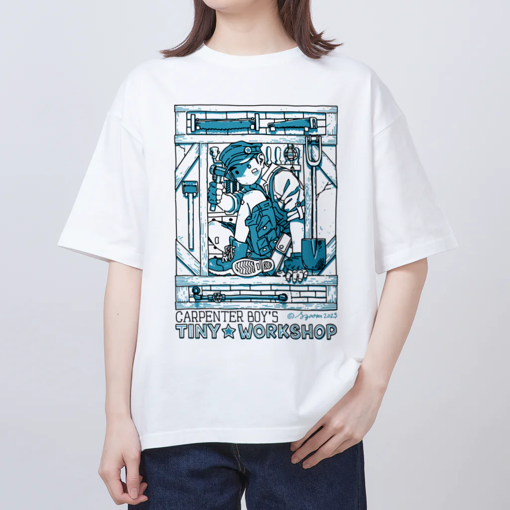 ShigemaruShigeruのTINY WORKSHOP Oversized T-Shirt