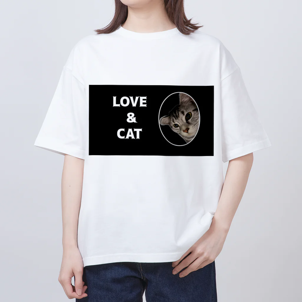 ysmerketの愛猫との絆、特別な愛猫グッズ オーバーサイズTシャツ