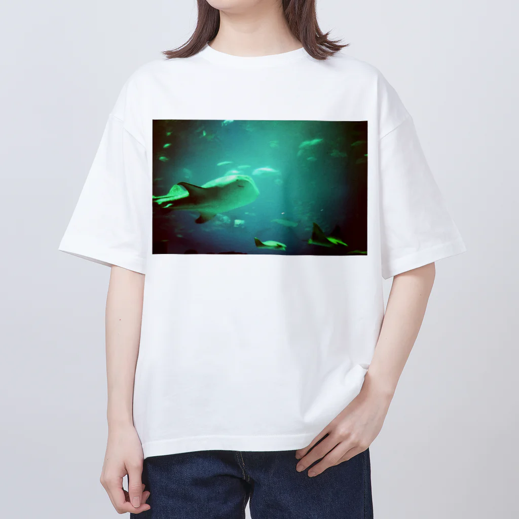 CROSS PROCESS（クロスプロセス）のaquarium_blue  オーバーサイズTシャツ