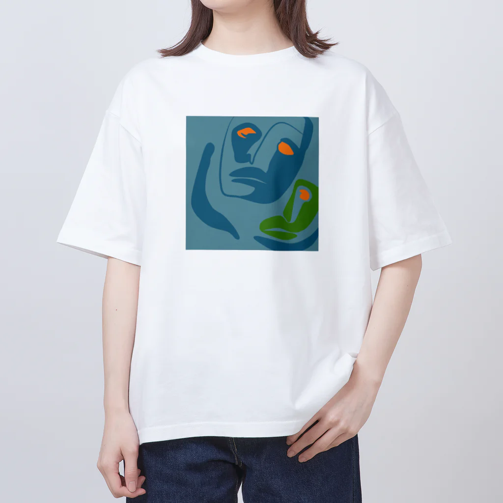 E1KのMask Oversized T-Shirt