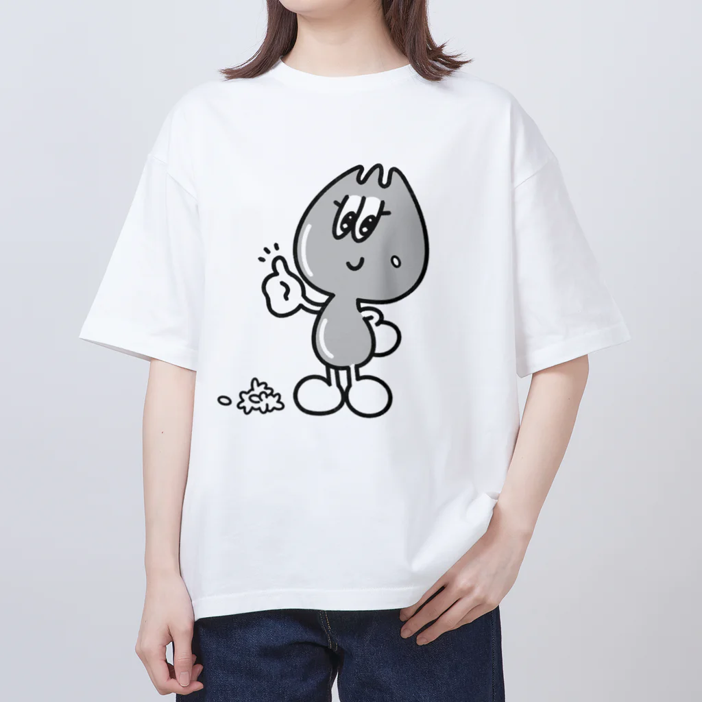 おこめのダイエット食堂のすぽーくん Oversized T-Shirt