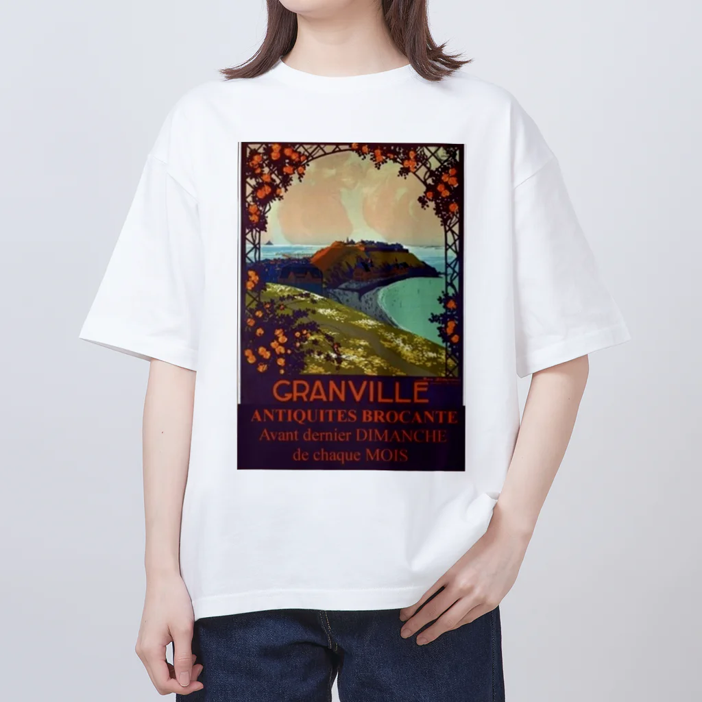 YS VINTAGE WORKSのフランス・グランビル　ブロカント オーバーサイズTシャツ