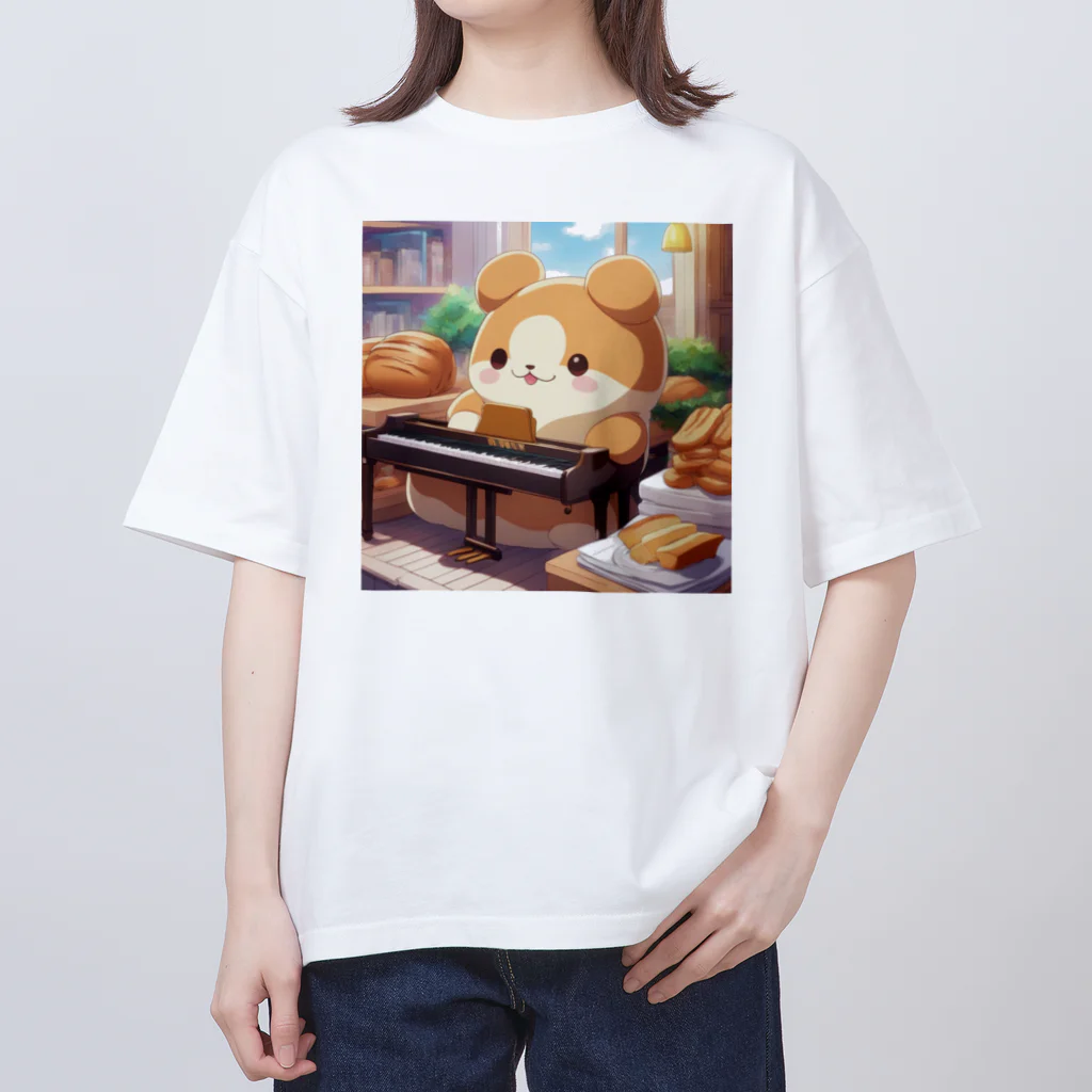 星パンダショップのぱんくまちゃん オーバーサイズTシャツ