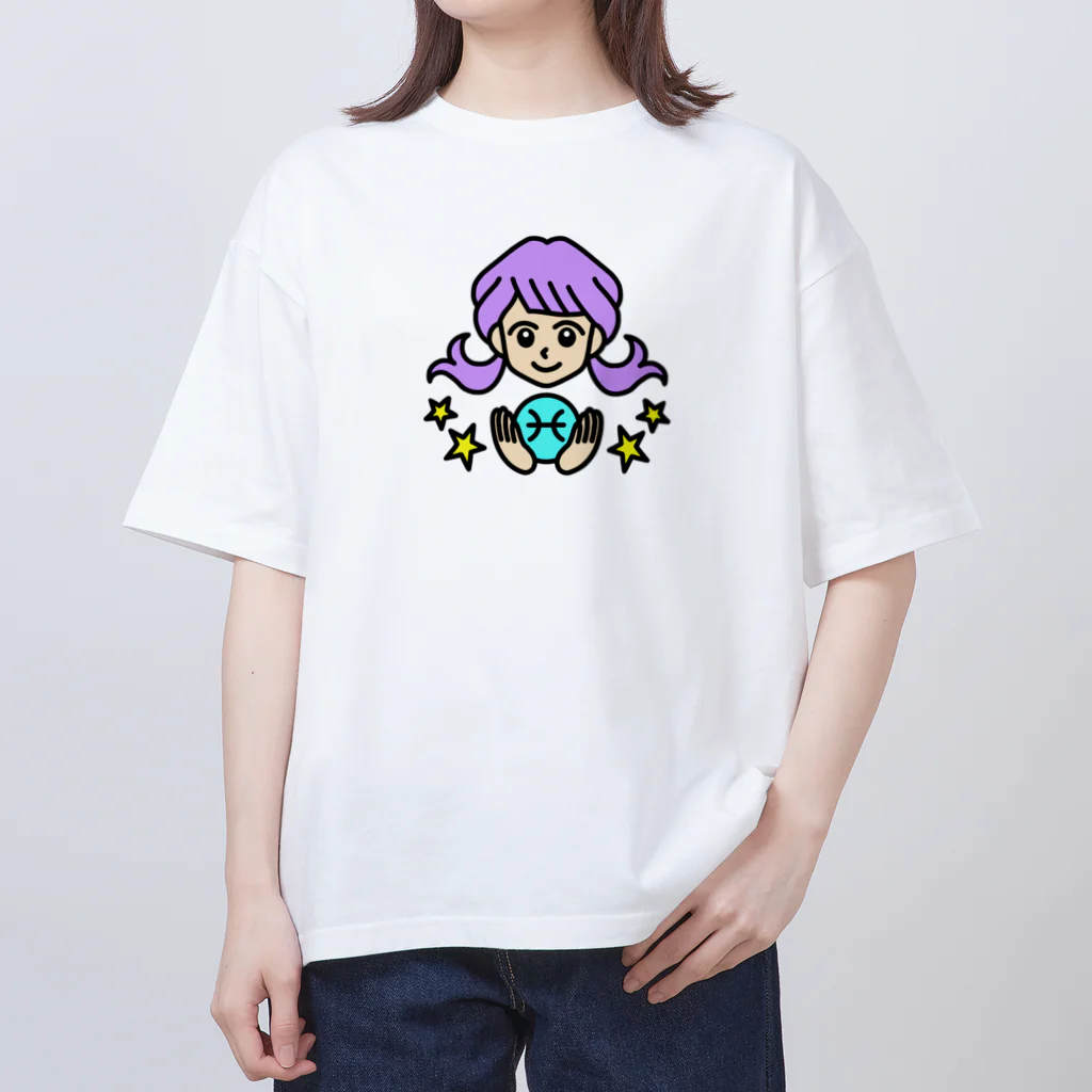 Yukarinaの星座ショップのうお座♓ オーバーサイズTシャツ