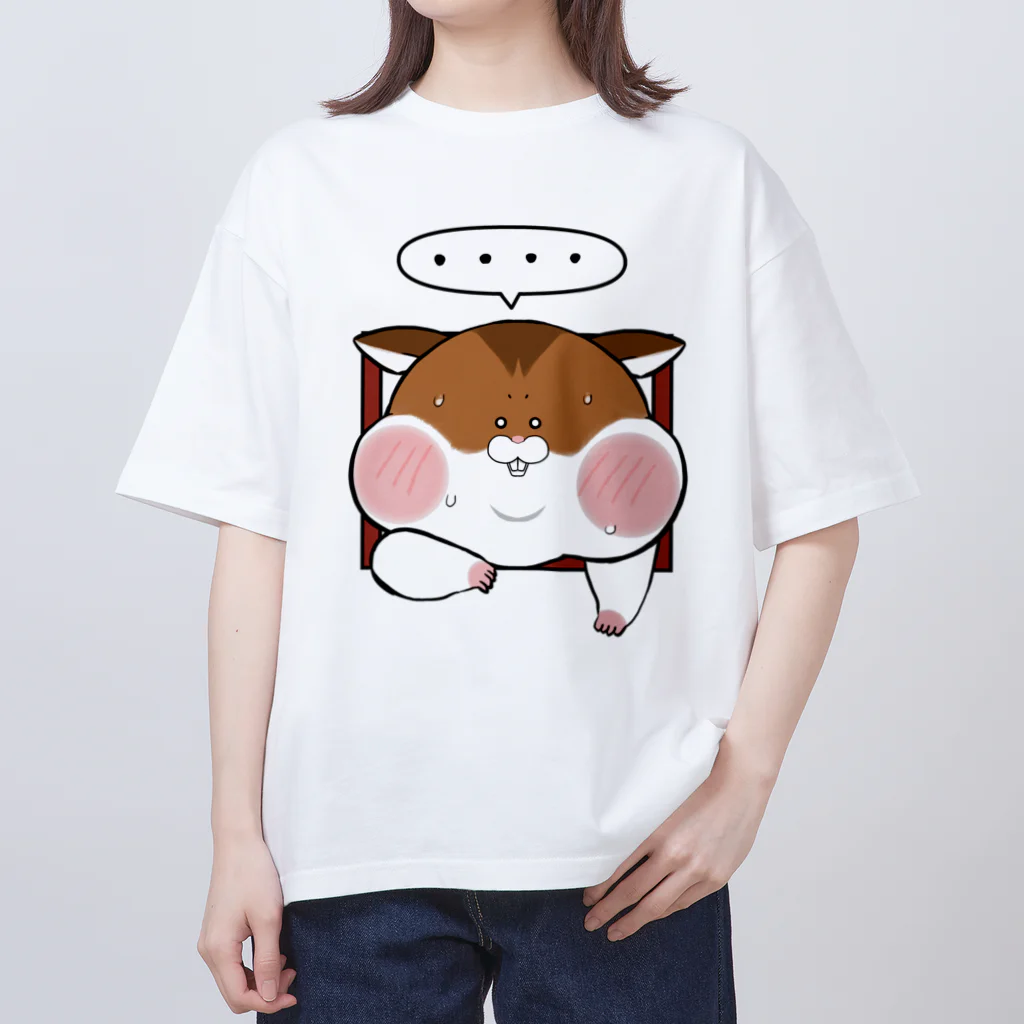 ゆきみの窓ハム オーバーサイズTシャツ