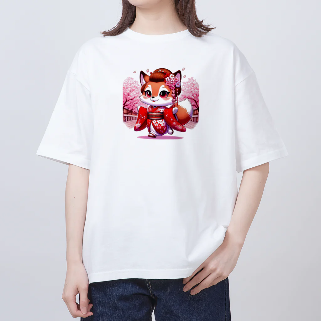 舞妓んChanの舞妓んちゃん オーバーサイズTシャツ