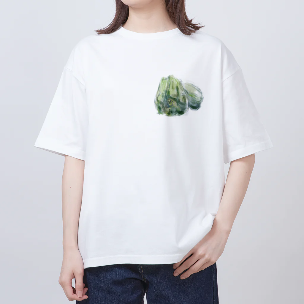 akane_art（茜音工房）のベジタブルT（ピーマン） オーバーサイズTシャツ