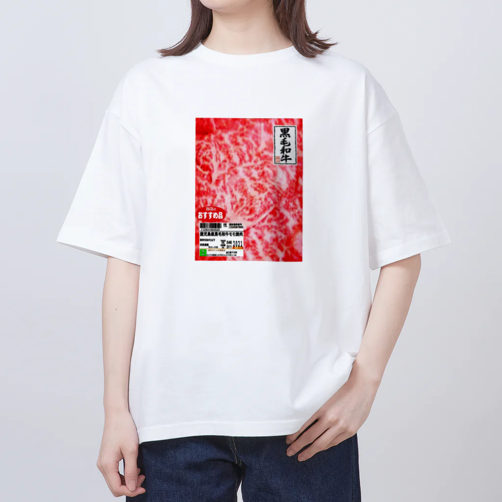 みにゃ次郎の国産和牛 オーバーサイズTシャツ