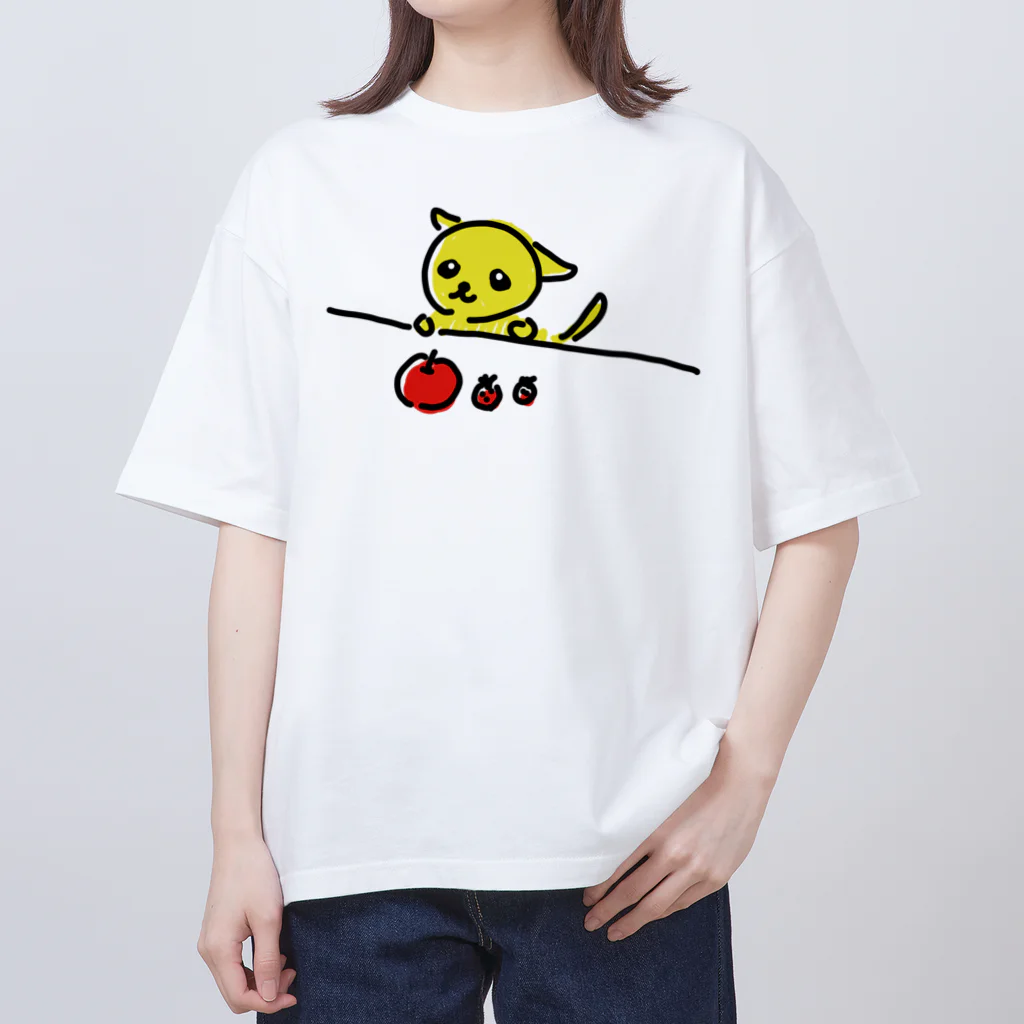 akane_art（茜音工房）のフルーツチワワ オーバーサイズTシャツ