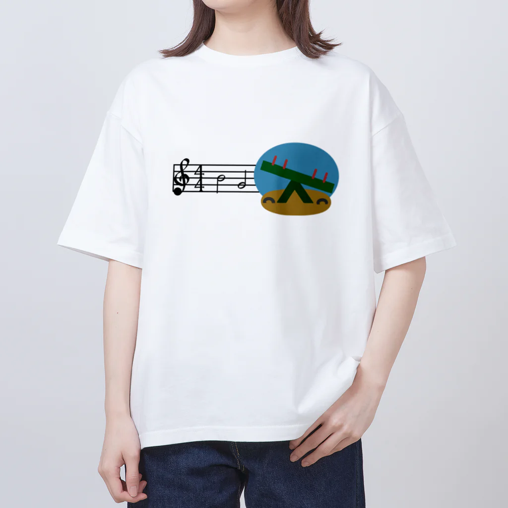 CHOSANAのシーソー♪ オーバーサイズTシャツ