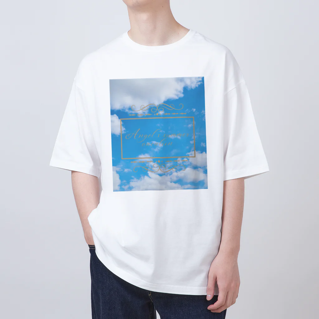 ゆにねこ惑星のପ天使の夏休みଓ青空旅行 Oversized T-Shirt