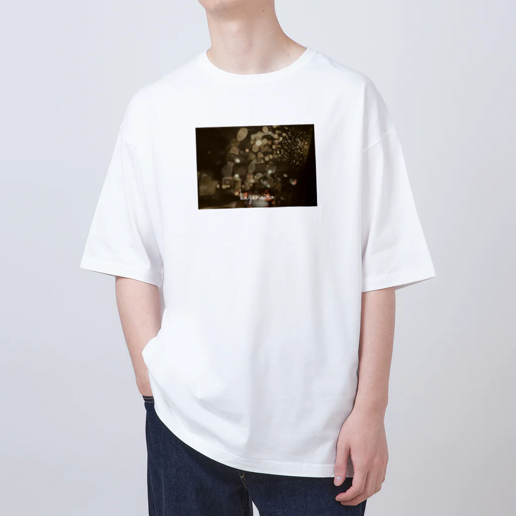 kazenoiroのrainy night Oversized T-Shirt