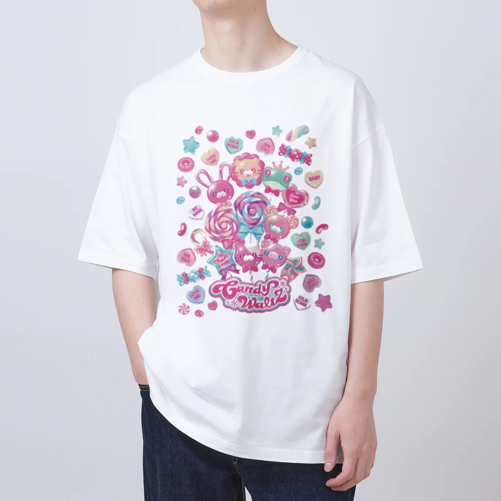 キラロマのCandy Waltz No.01 オーバーサイズTシャツ