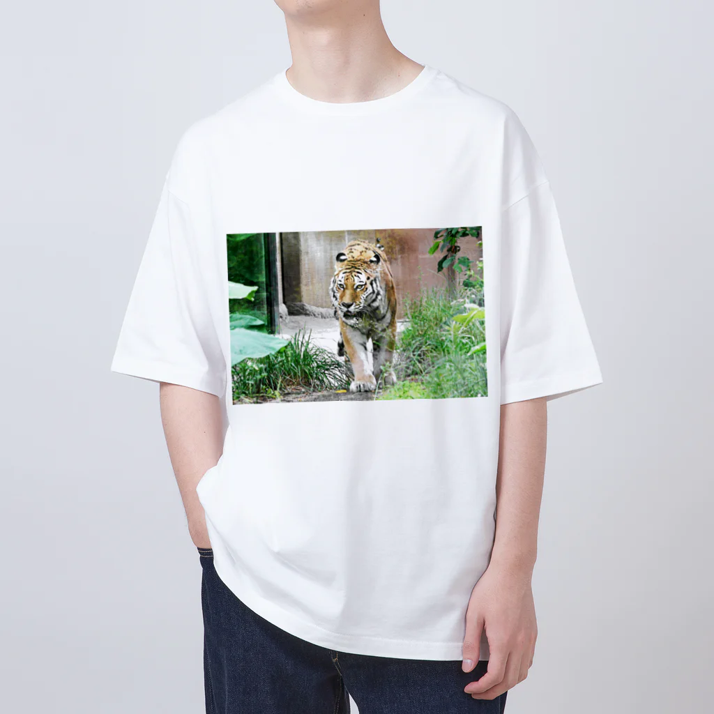 やすりー ショップの虎 オーバーサイズTシャツ