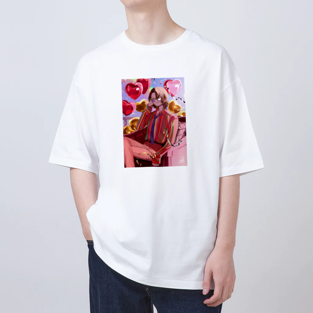 maruimaru. shopの足立いまる2022年誕生日イラストグッズ Oversized T-Shirt