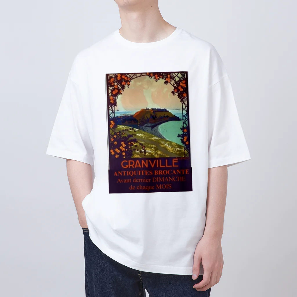 YS VINTAGE WORKSのフランス・グランビル　ブロカント オーバーサイズTシャツ