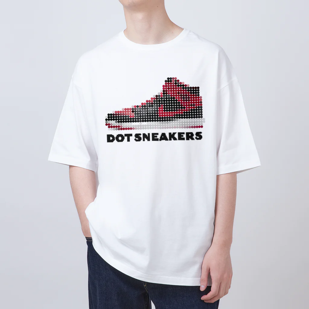 SCARF_BEAR_DESIGNのDOT SNEAKERS［003］ オーバーサイズTシャツ