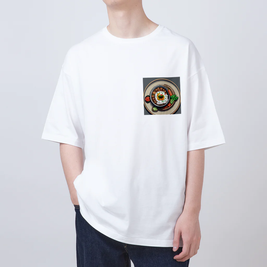 aAA Aaaの韓国料理 Oversized T-Shirt