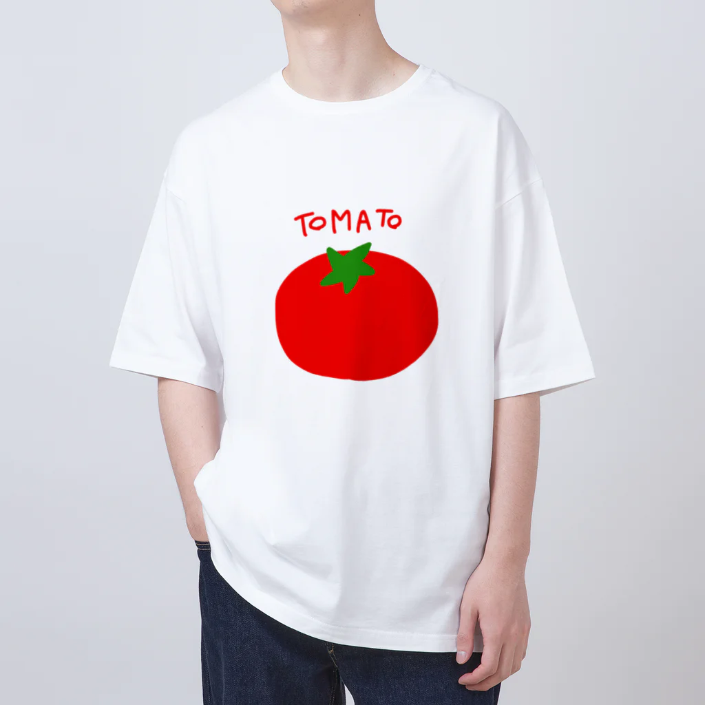 奏🤍-kanade-🥀⛓のかなで作トマトTシャツ オーバーサイズTシャツ