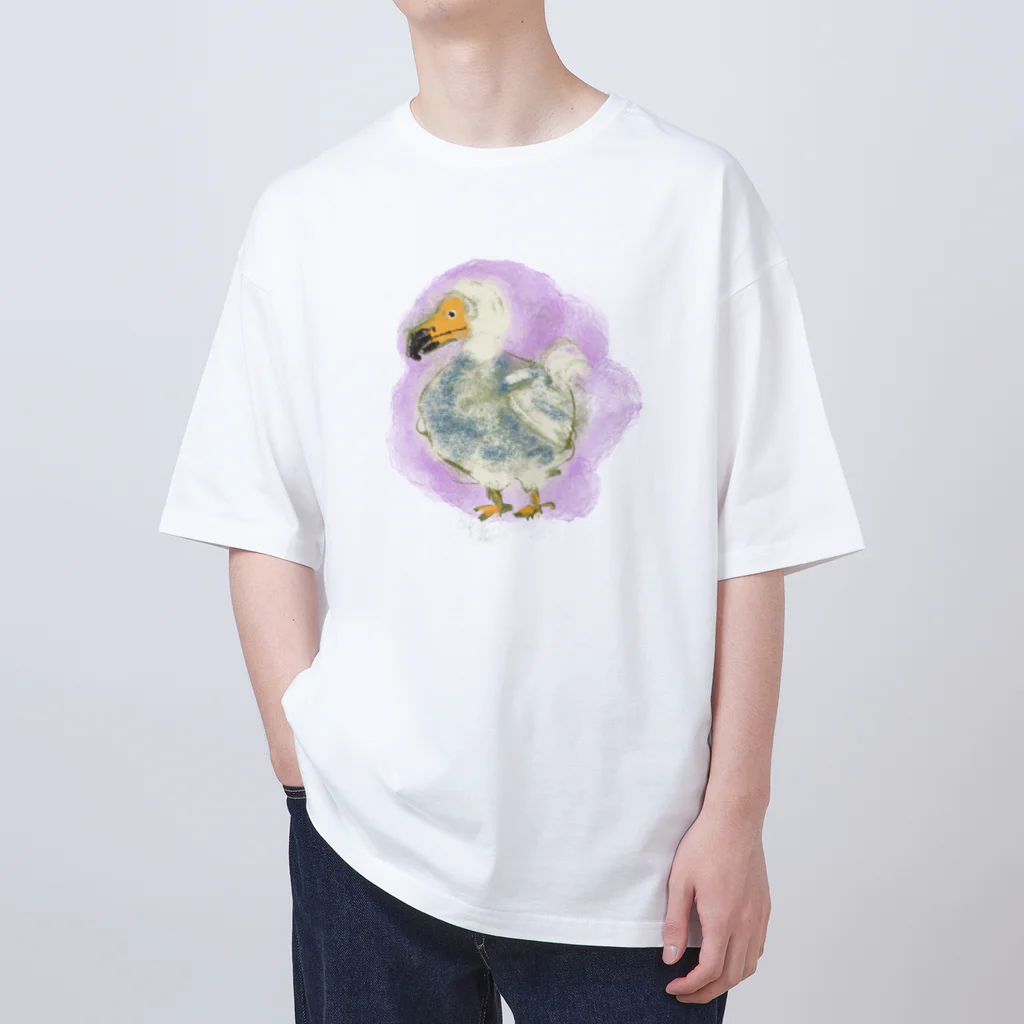 akane_art（茜音工房）のいきものイラスト（ドードー） Oversized T-Shirt