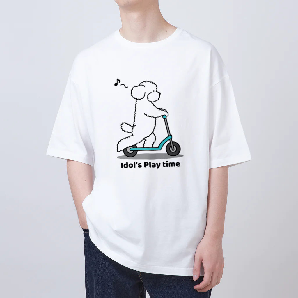 efrinmanのトイプー 1 白系 オーバーサイズTシャツ