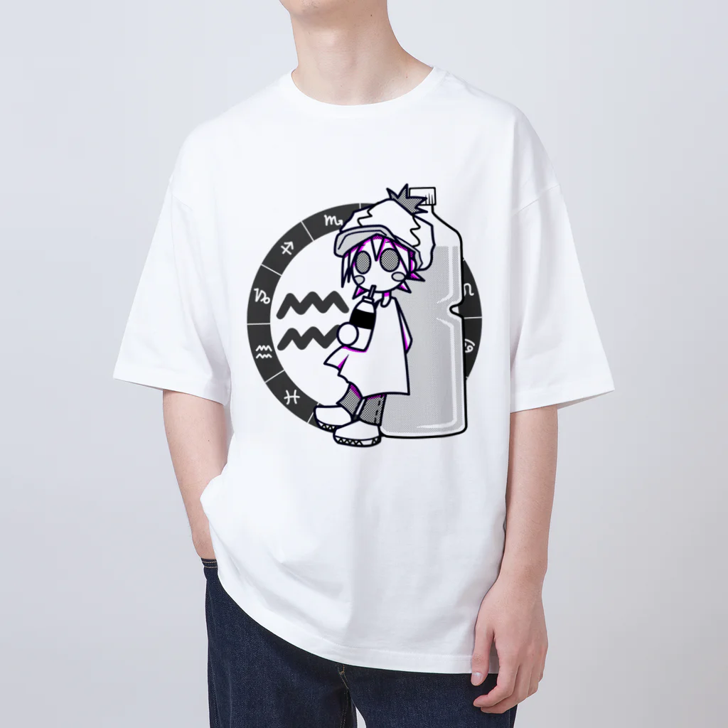 cosmicatiromのみずがめ座 パターン1 Oversized T-Shirt