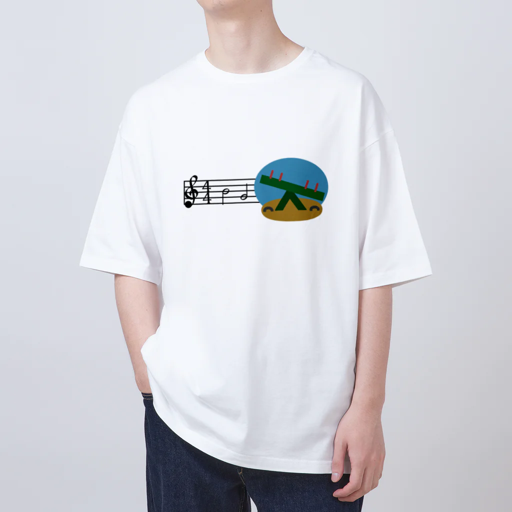 CHOSANAのシーソー♪ オーバーサイズTシャツ