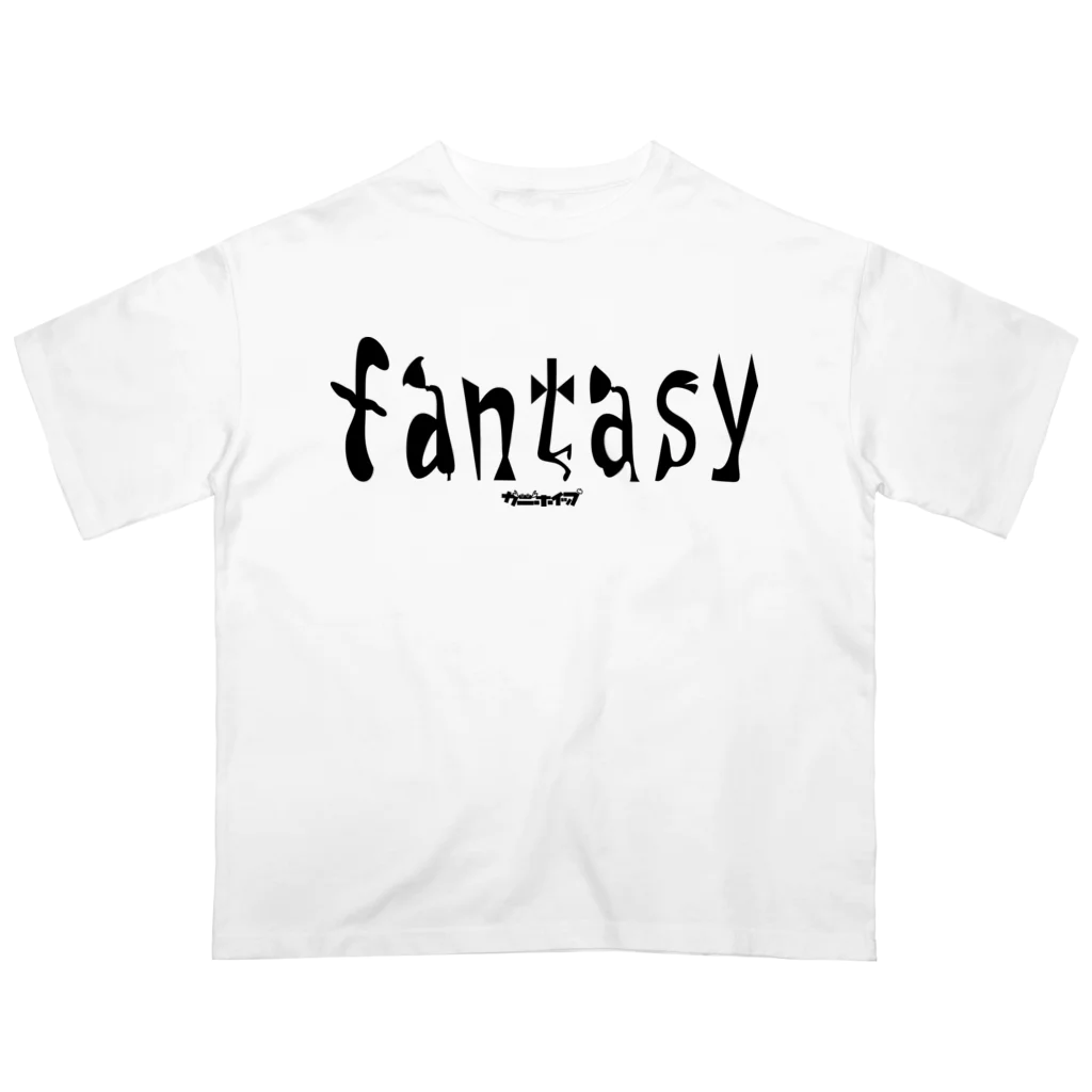 カニホイップのfantasy オーバーサイズTシャツ