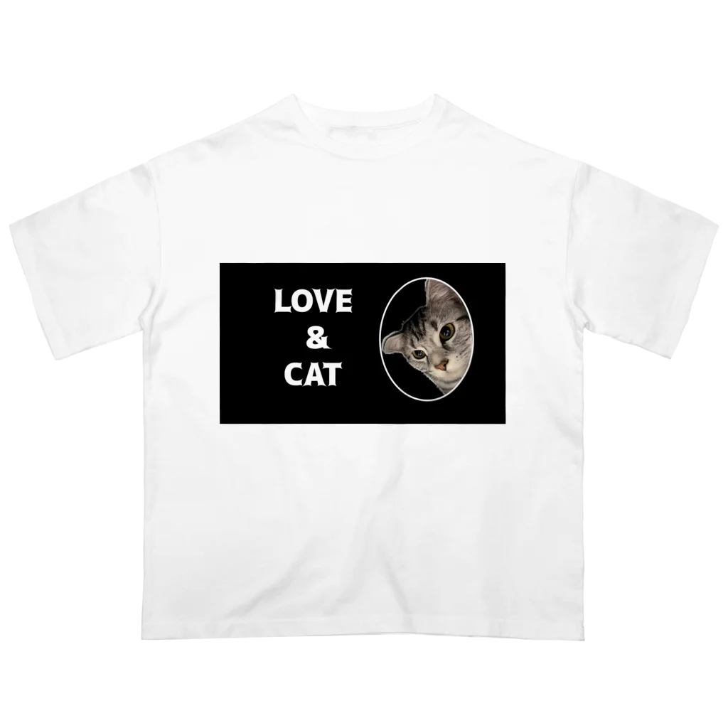 ysmerketの愛猫との絆、特別な愛猫グッズ オーバーサイズTシャツ