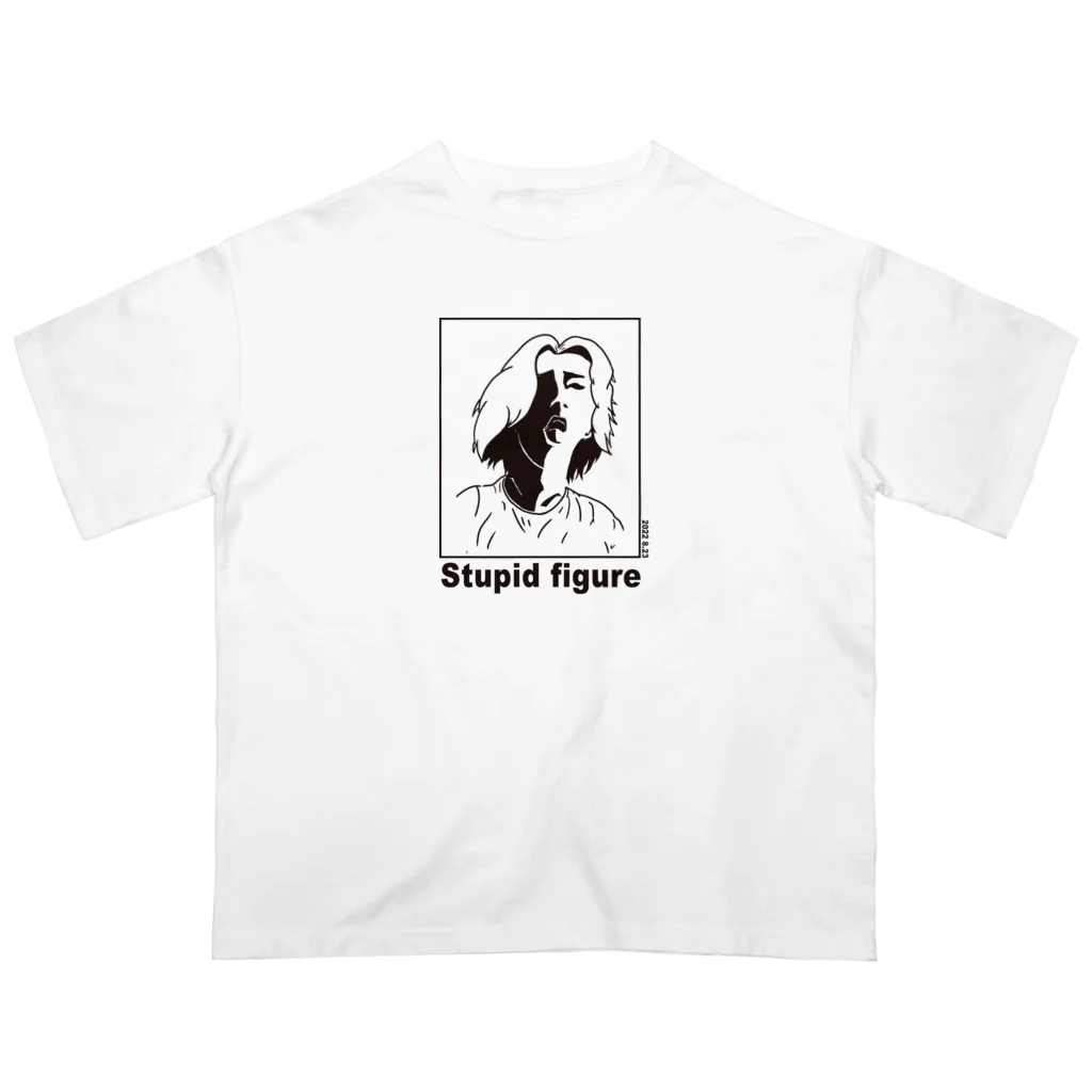 Stupid figureのStupid figure　ビッグT Oversized T-Shirt