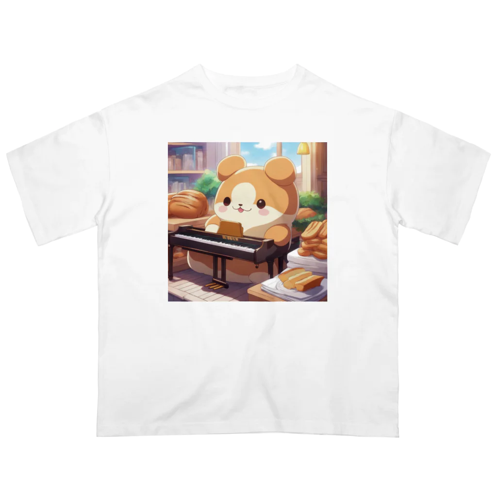 星パンダショップのぱんくまちゃん オーバーサイズTシャツ