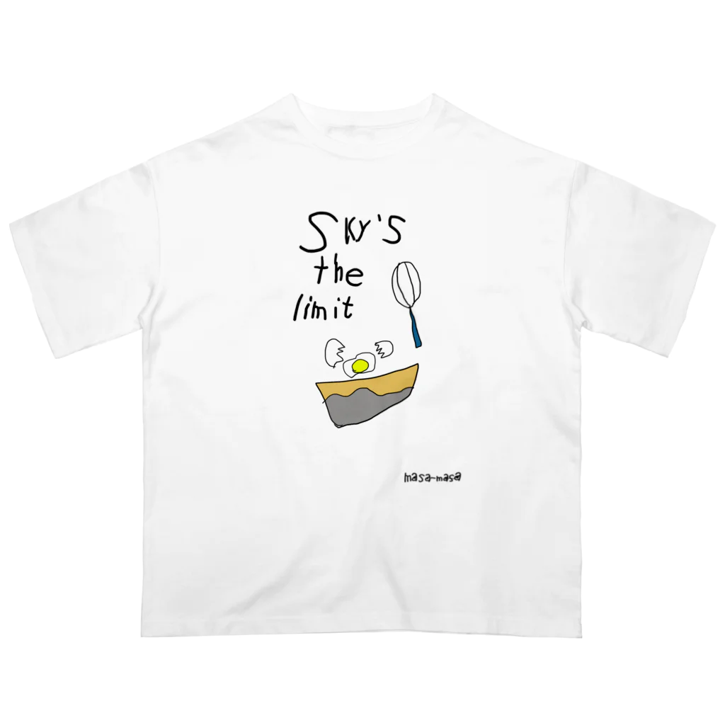 masa-masaのいきてるパンをつくろう オーバーサイズTシャツ