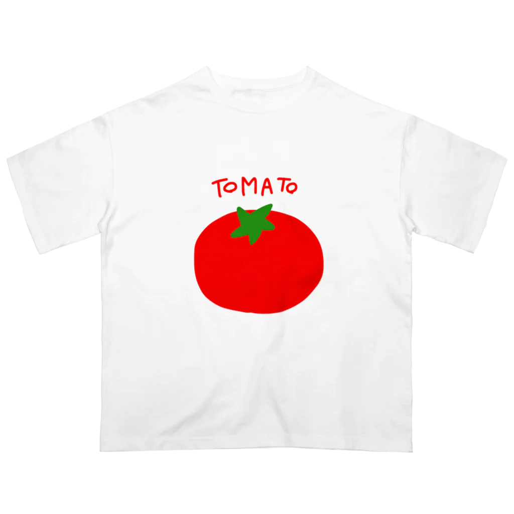 奏🤍-kanade-🥀⛓のかなで作トマトTシャツ Oversized T-Shirt