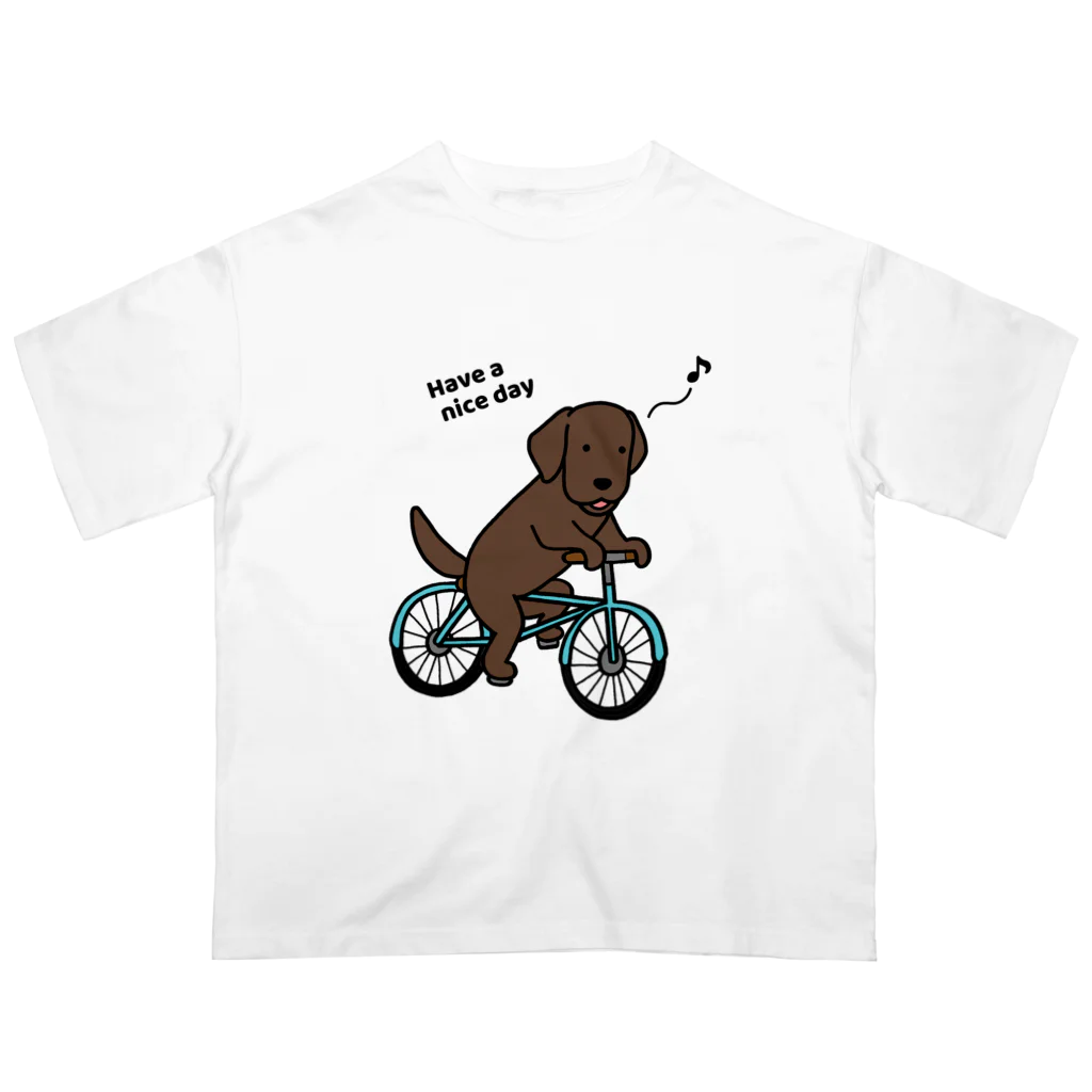 efrinmanのbicycleラブ チョコ オーバーサイズTシャツ