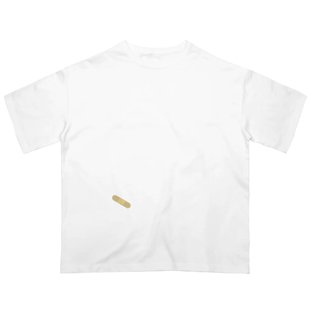 cosmicatiromの絆創膏 オーバーサイズTシャツ