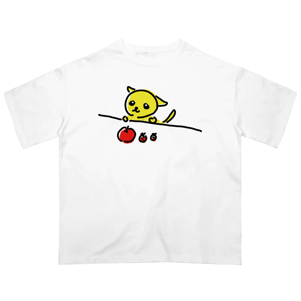 akane_art（茜音工房）のフルーツチワワ Oversized T-Shirt